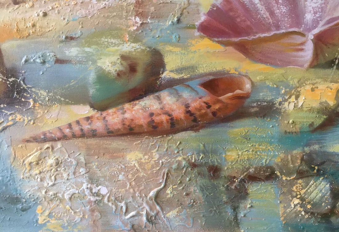 Abstract oil painting Seaside Anatoly Borisovich Tarabanov - 9