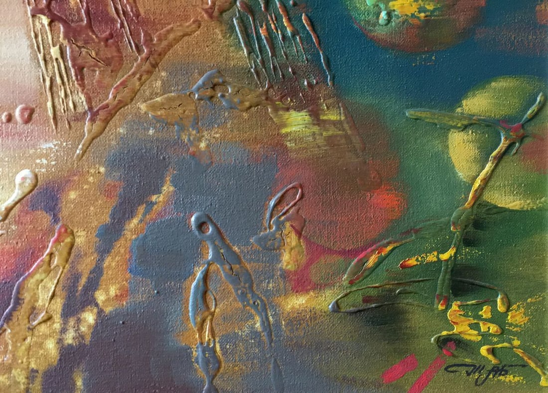 Abstract oil painting Summer Anatoly Borisovich Tarabanov - 10