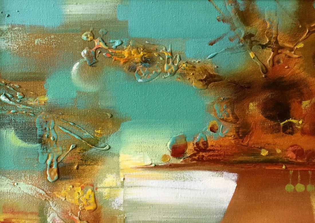 Abstract oil painting Summer Anatoly Borisovich Tarabanov - 2
