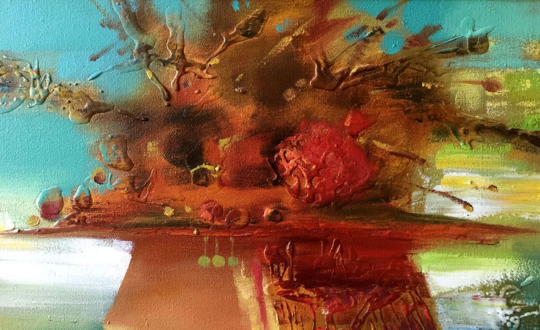Abstract oil painting Summer Anatoly Borisovich Tarabanov - 3