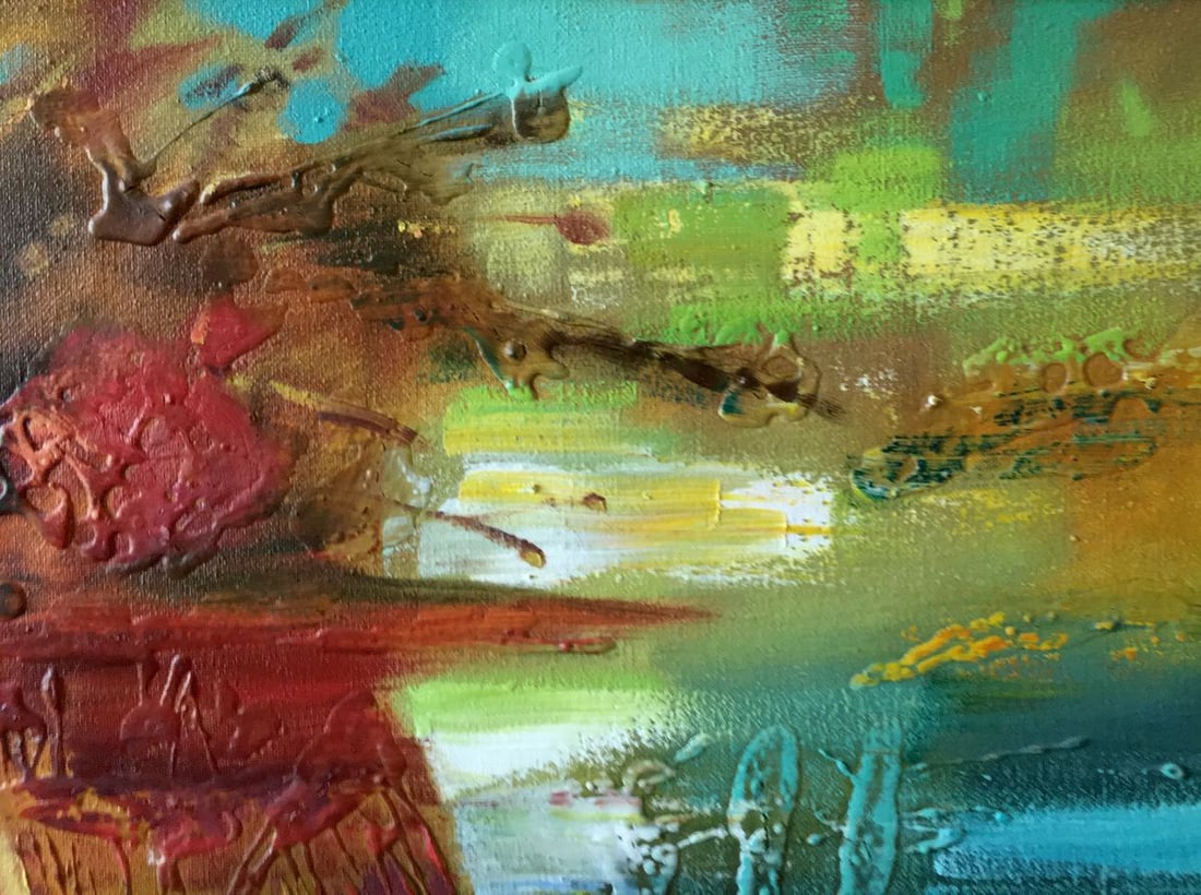 Abstract oil painting Summer Anatoly Borisovich Tarabanov - 4