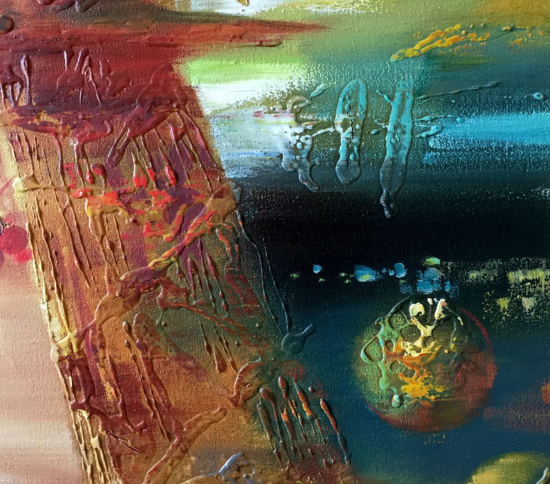 Abstract oil painting Summer Anatoly Borisovich Tarabanov - 7