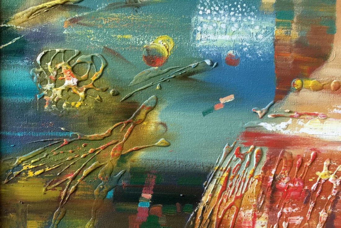 Abstract oil painting Summer Anatoly Borisovich Tarabanov - 8