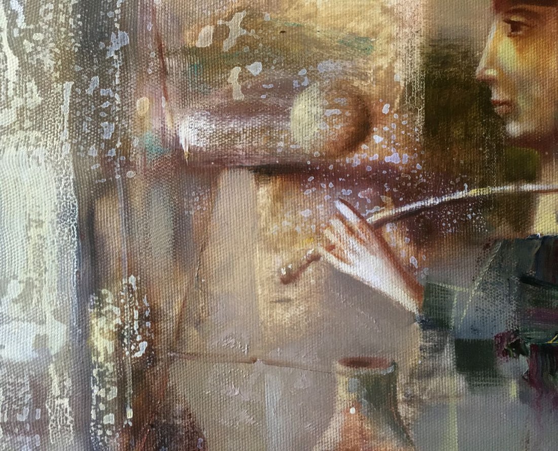 Abstract oil painting Still life Anatoly Borisovich Tarabanov - 5