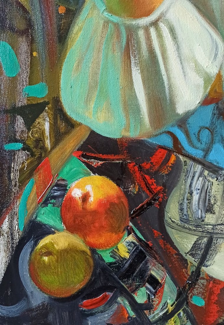 Abstract oil painting Metamorphoses Anatoly Borisovich Tarabanov - 14