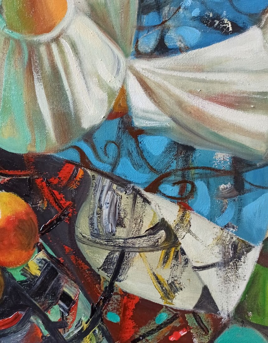 Abstract oil painting Metamorphoses Anatoly Borisovich Tarabanov - 15