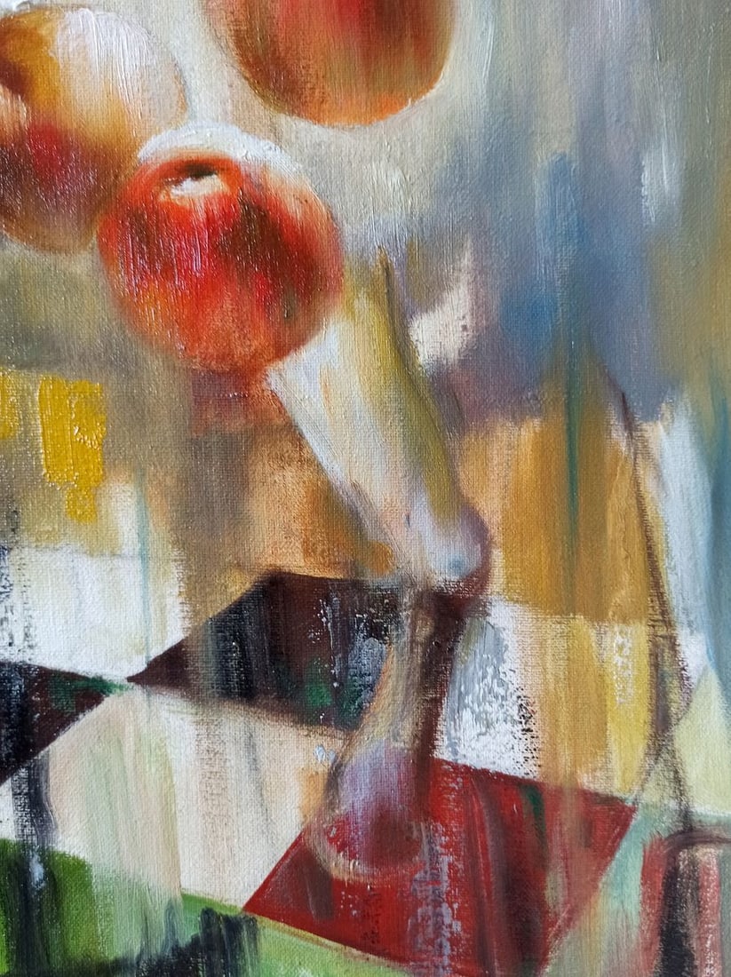 Abstract oil painting Metamorphoses Anatoly Borisovich Tarabanov - 17