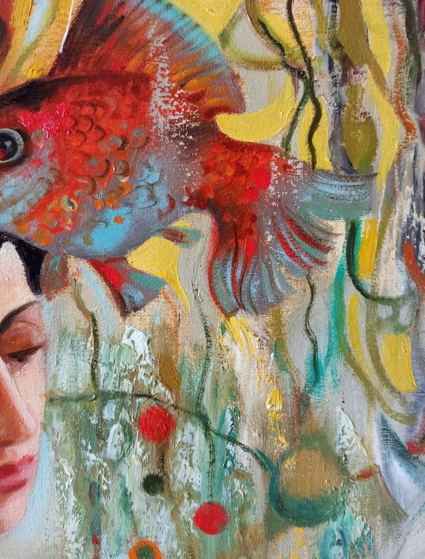 Abstract oil painting Metamorphoses Anatoly Borisovich Tarabanov - 4