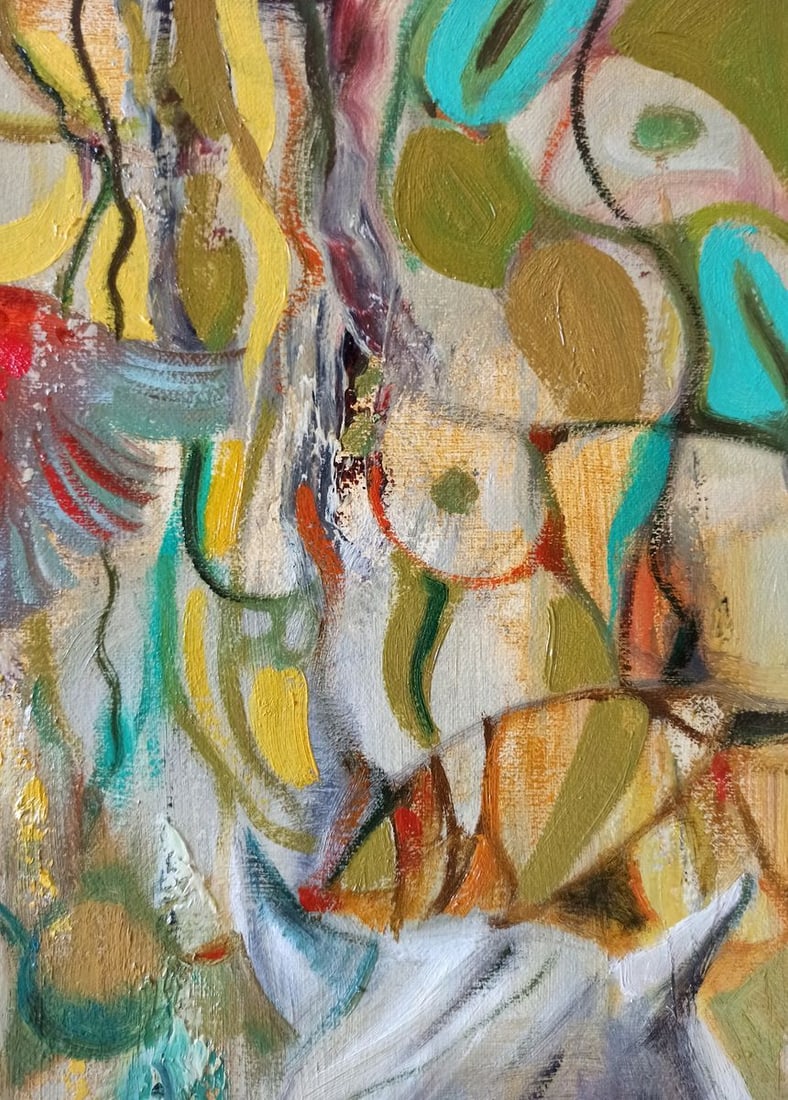 Abstract oil painting Metamorphoses Anatoly Borisovich Tarabanov - 5