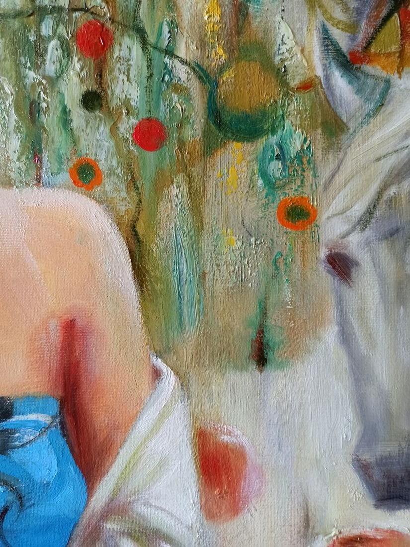 Abstract oil painting Metamorphoses Anatoly Borisovich Tarabanov - 8