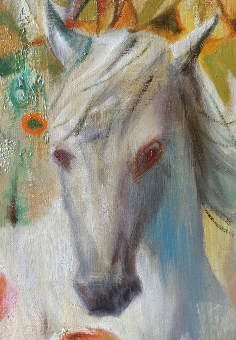 Abstract oil painting Metamorphoses Anatoly Borisovich Tarabanov - 9