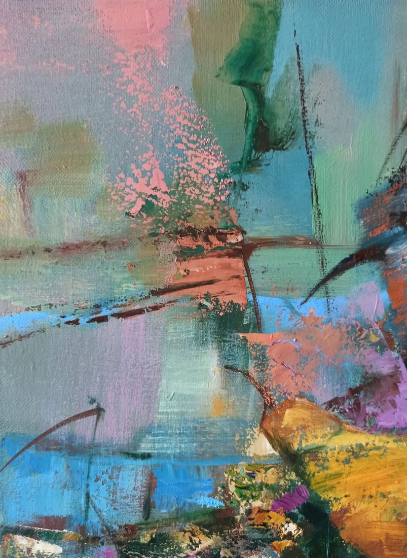 Abstract oil painting Still life Anatoly Borisovich Tarabanov - 2