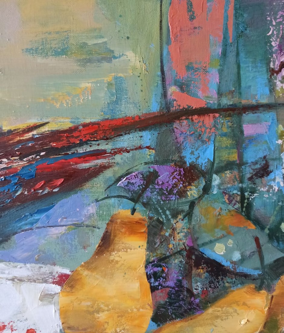 Abstract oil painting Still life Anatoly Borisovich Tarabanov - 4