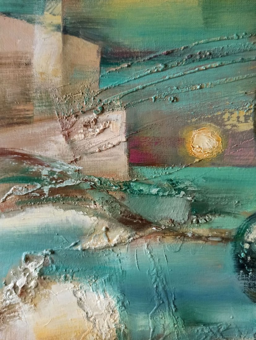 Abstract oil painting Pen Anatoly Borisovich Tarabanov - 2