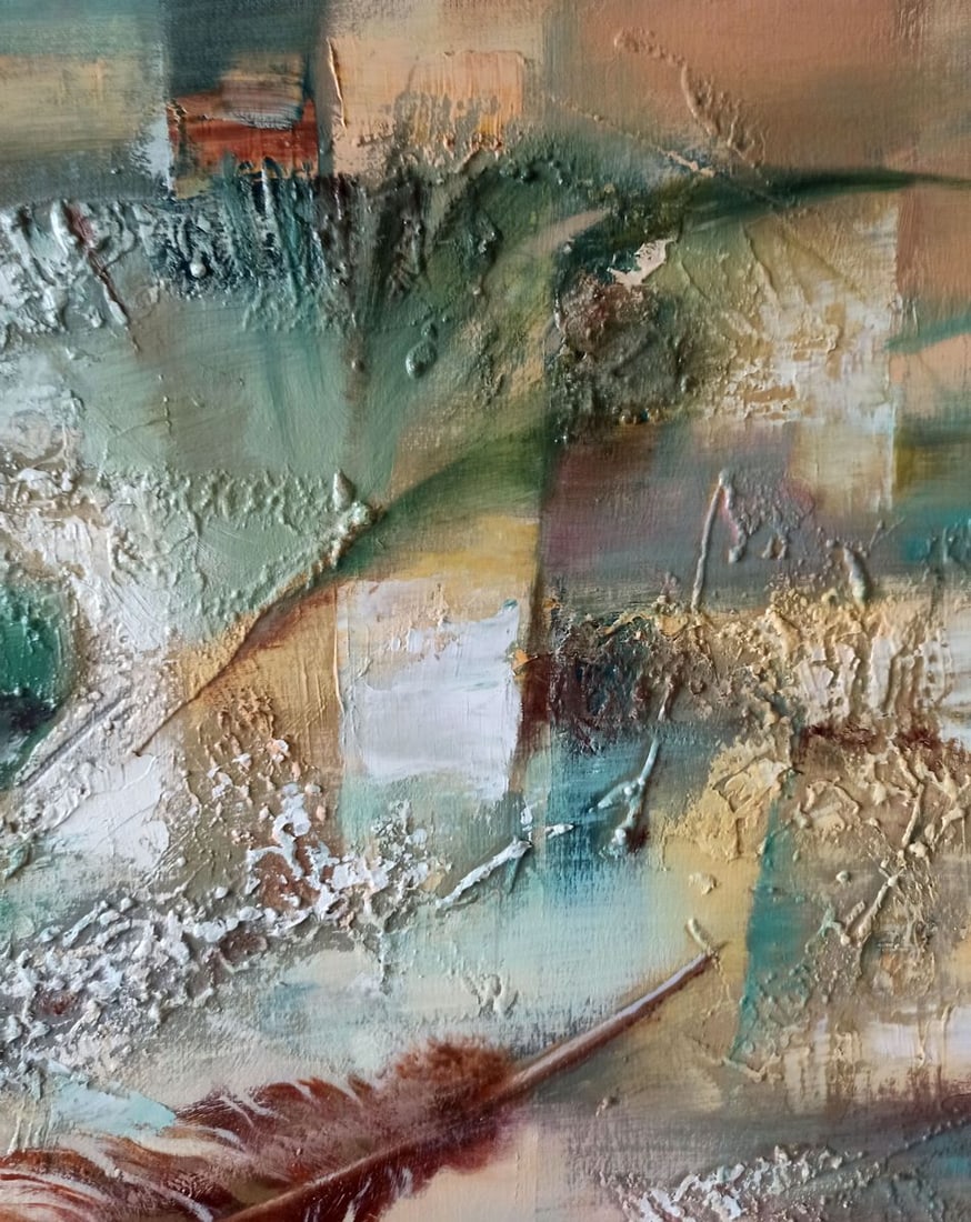 Abstract oil painting Pen Anatoly Borisovich Tarabanov - 4