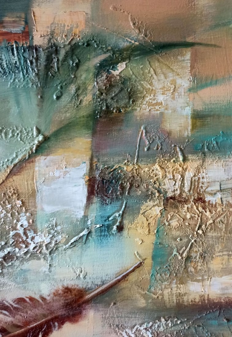 Abstract oil painting Pen Anatoly Borisovich Tarabanov - 5