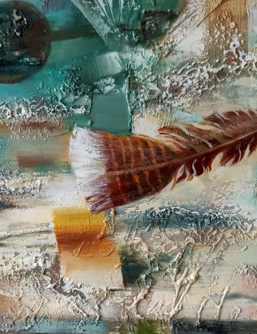 Abstract oil painting Pen Anatoly Borisovich Tarabanov - 7