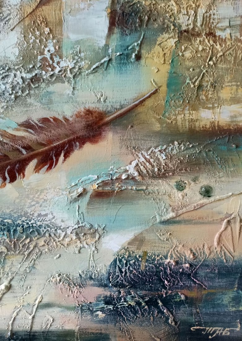 Abstract oil painting Pen Anatoly Borisovich Tarabanov - 8