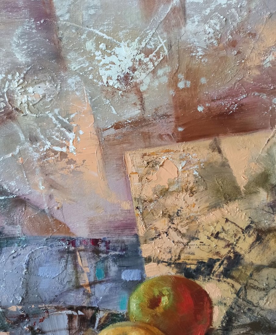 Abstract oil painting Apples Anatoly Borisovich Tarabanov - 4