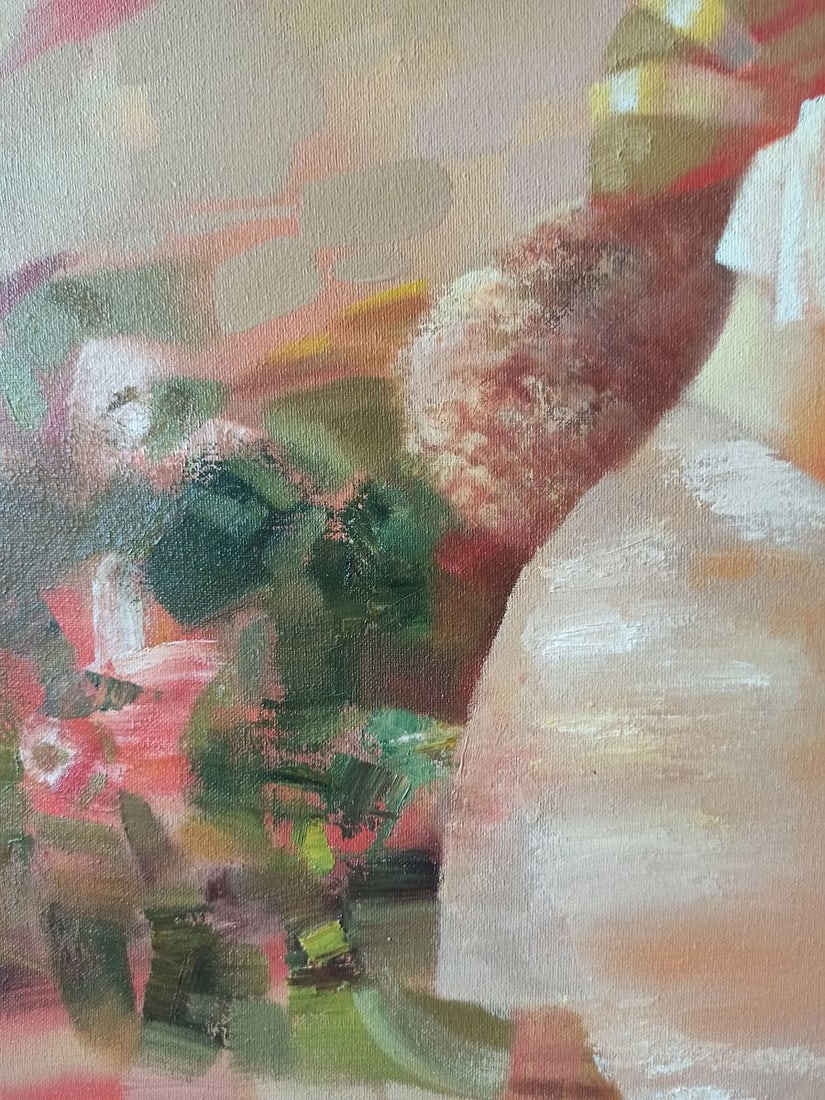 Abstract oil painting Tea party Anatoly Borisovich Tarabanov - 10