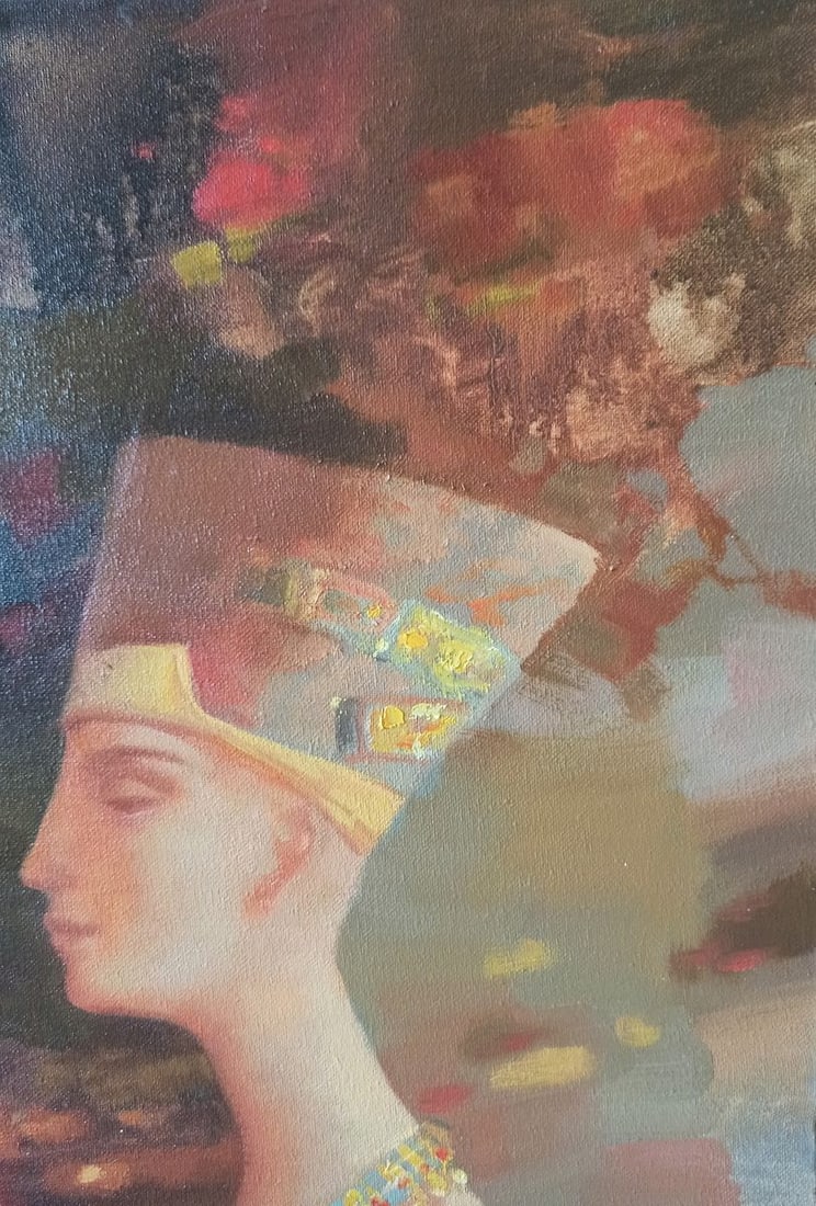 Abstract oil painting Tea party Anatoly Borisovich Tarabanov - 6