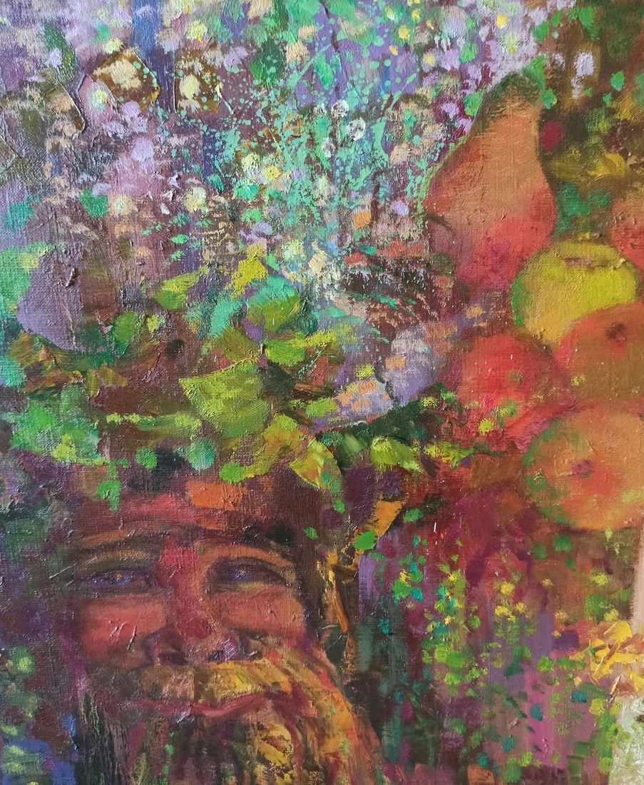 Abstract oil painting Yarilo Anatoly Borisovich Tarabanov - 3