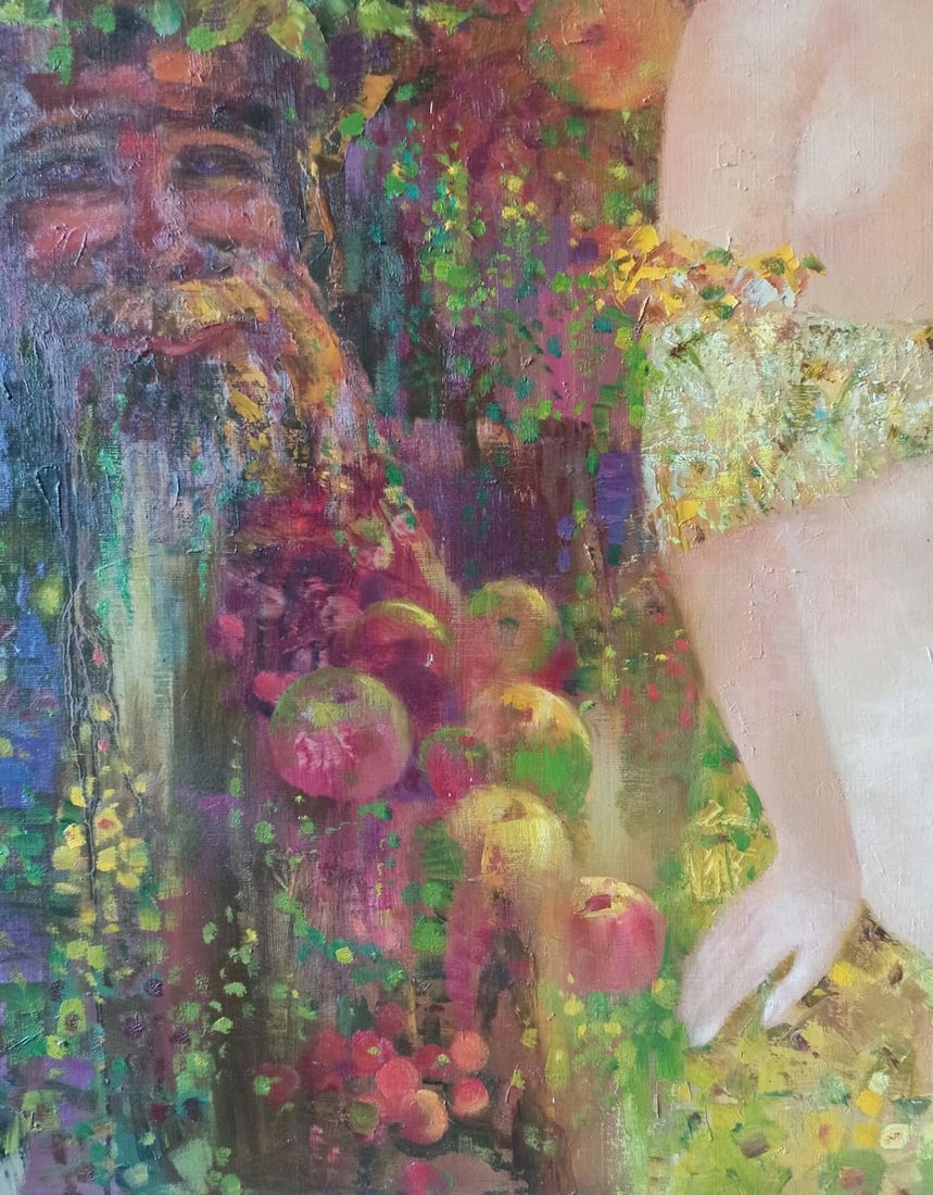 Abstract oil painting Yarilo Anatoly Borisovich Tarabanov - 7