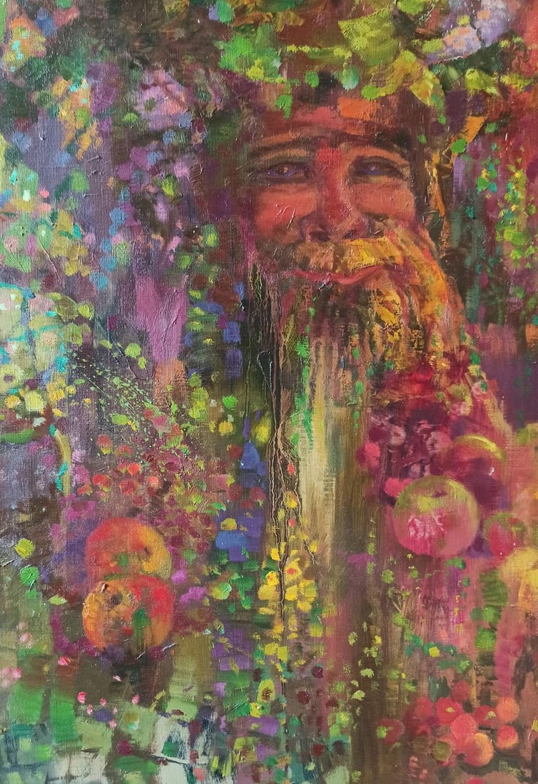 Abstract oil painting Yarilo Anatoly Borisovich Tarabanov - 8