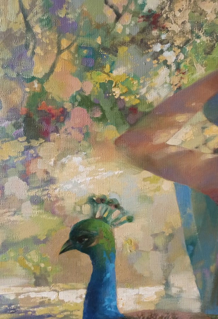 Abstract oil painting Noon Anatoly Borisovich Tarabanov - 2