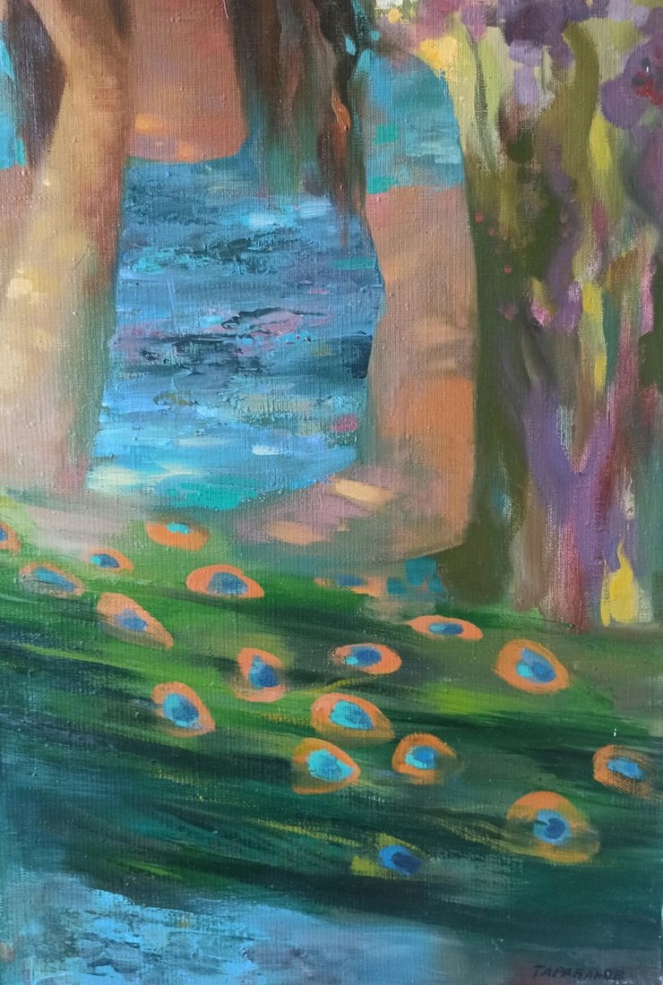 Abstract oil painting Noon Anatoly Borisovich Tarabanov - 6