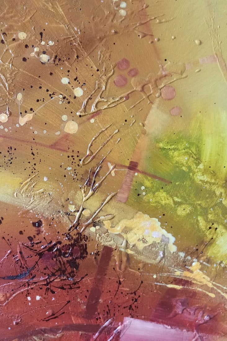 Abstract oil painting Awakening Anatoly Borisovich Tarabanov - 2