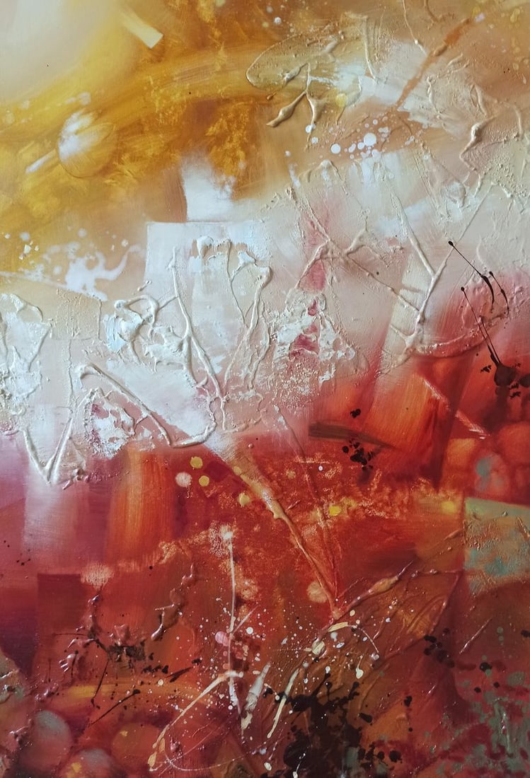 Abstract oil painting Awakening Anatoly Borisovich Tarabanov - 6