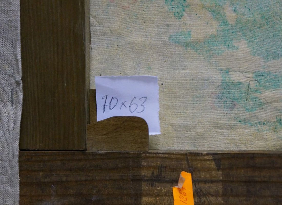 Oil painting Cliffs in the sea Veber - 8