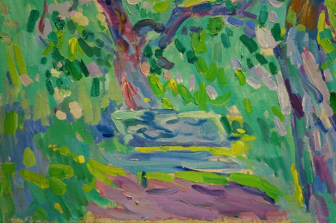 Oil painting Garden Matyushenko Victor Ivanovich - 2