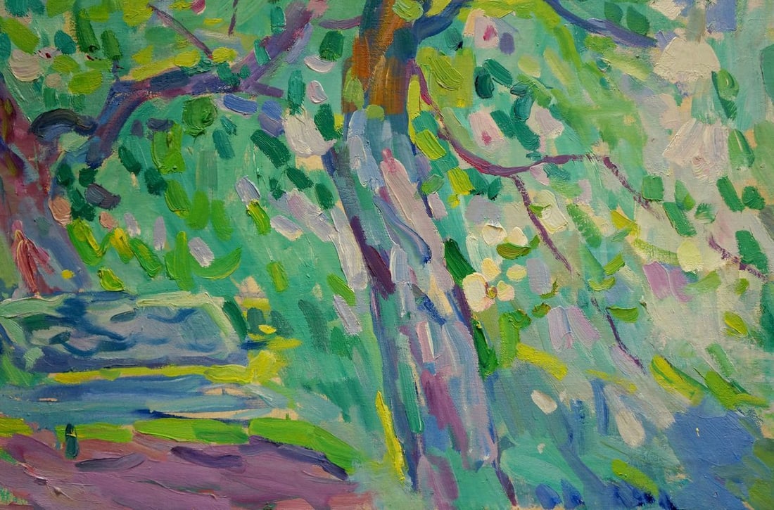 Oil painting Garden Matyushenko Victor Ivanovich - 5