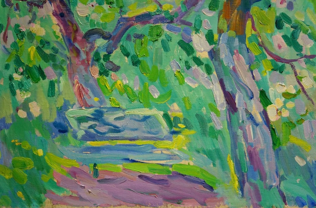 Oil painting Garden Matyushenko Victor Ivanovich - 6