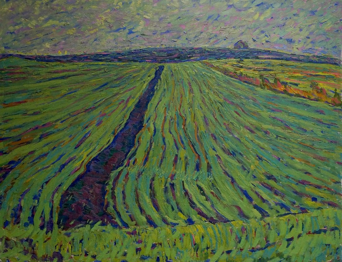 Oil painting Fields Chvala Dmitry Andreevich (1 of 8)
