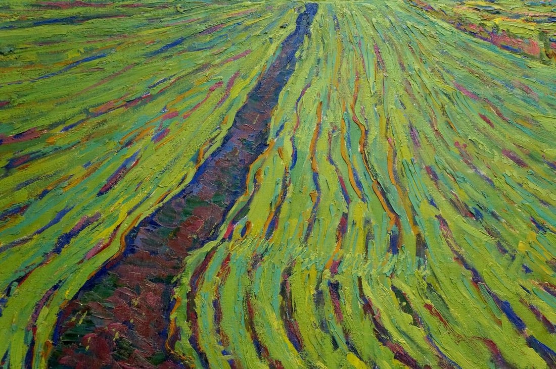 Oil painting Fields Chvala Dmitry Andreevich - 6