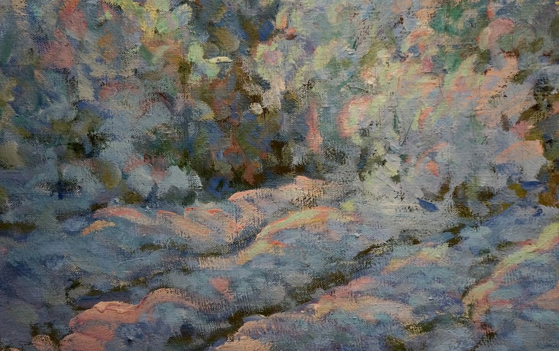 Oil painting Winter morning Khvedchuk Leonid Vladimirovich - 4