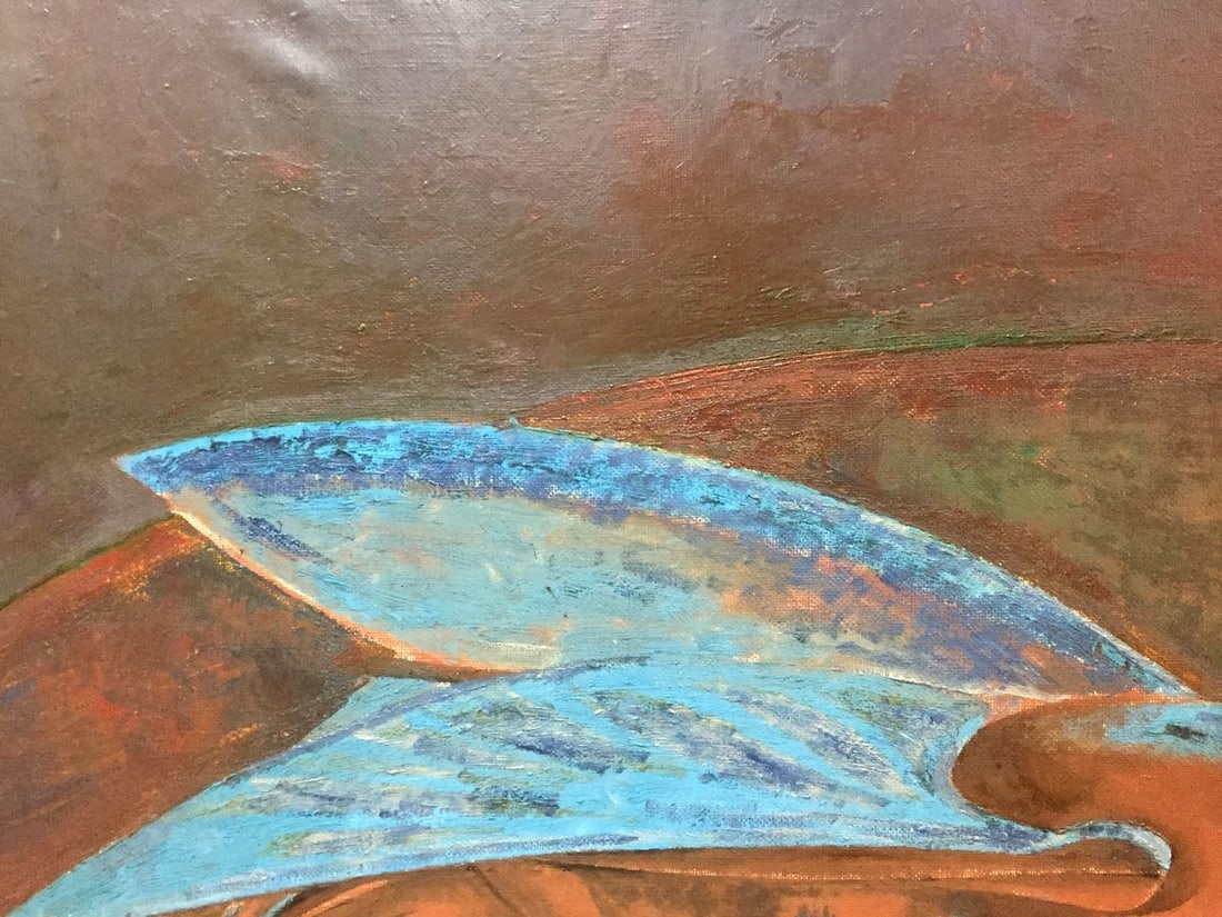 Oil painting Fly Alexey Fedorovich Vlasov - 2