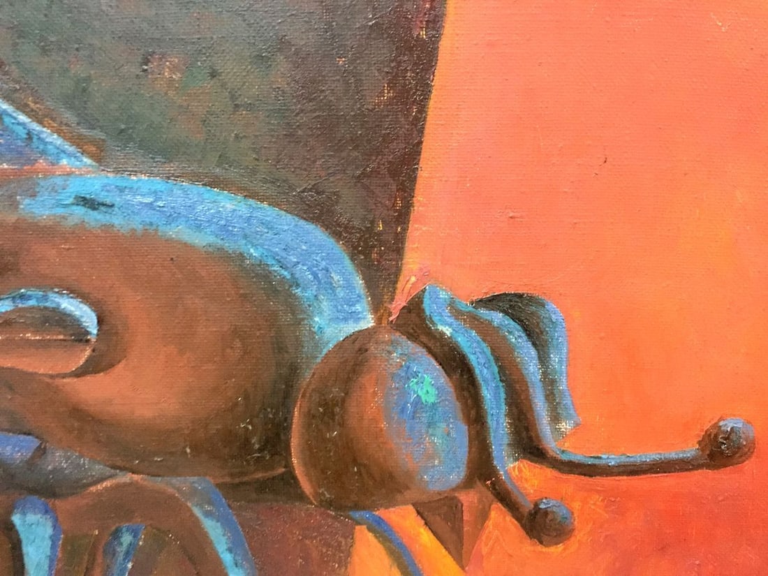 Oil painting Fly Alexey Fedorovich Vlasov - 3