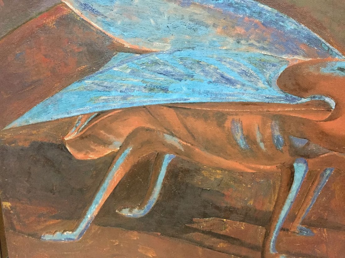 Oil painting Fly Alexey Fedorovich Vlasov - 4