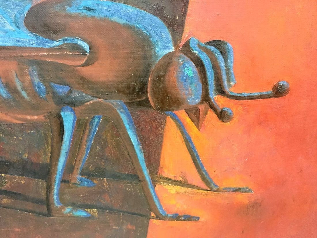 Oil painting Fly Alexey Fedorovich Vlasov - 5