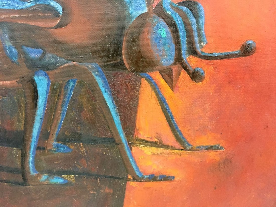 Oil painting Fly Alexey Fedorovich Vlasov - 7