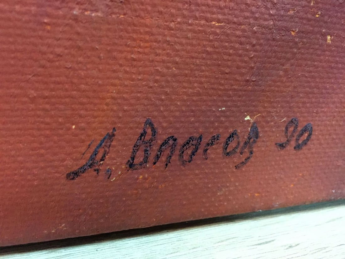 Oil painting Fly Alexey Fedorovich Vlasov - 8