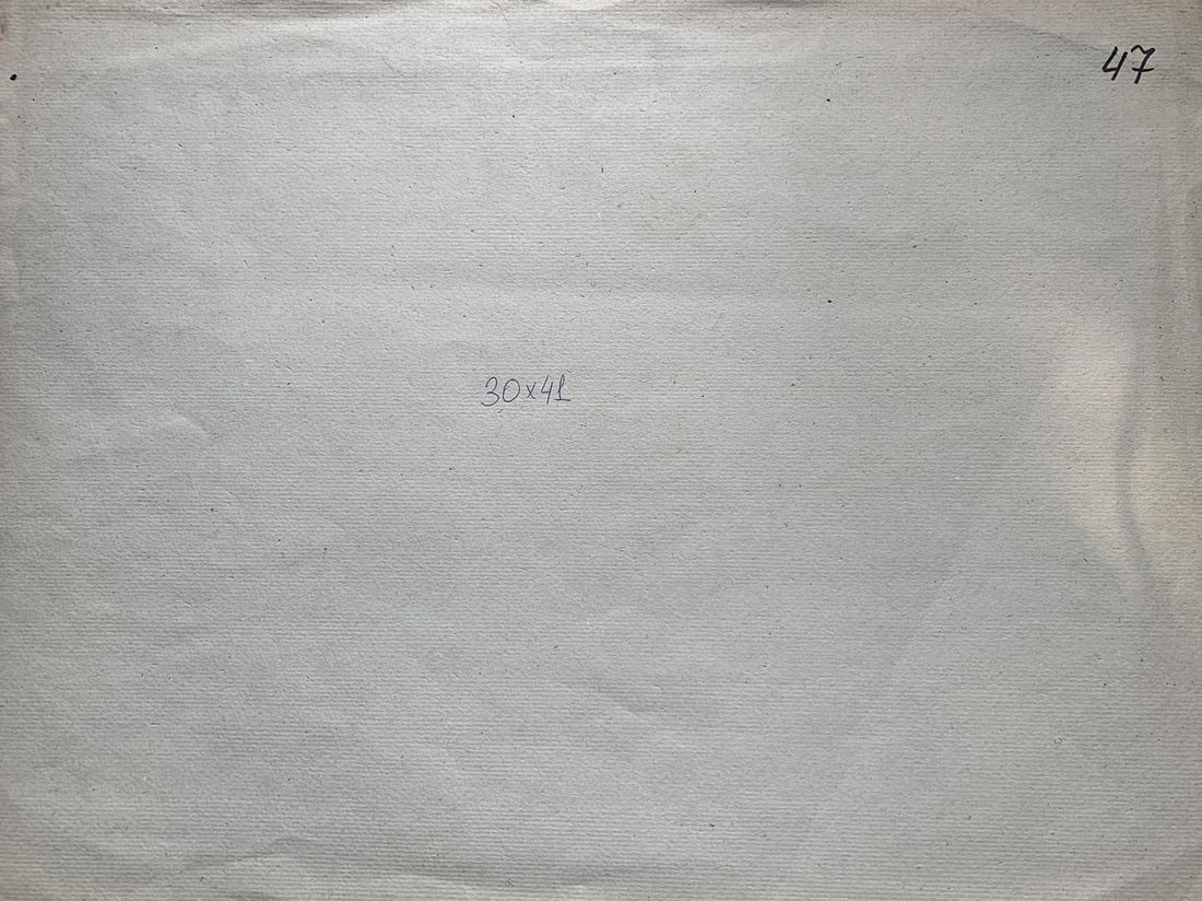 Watercolor painting The road into the distance Ivan Tsyupka - 7