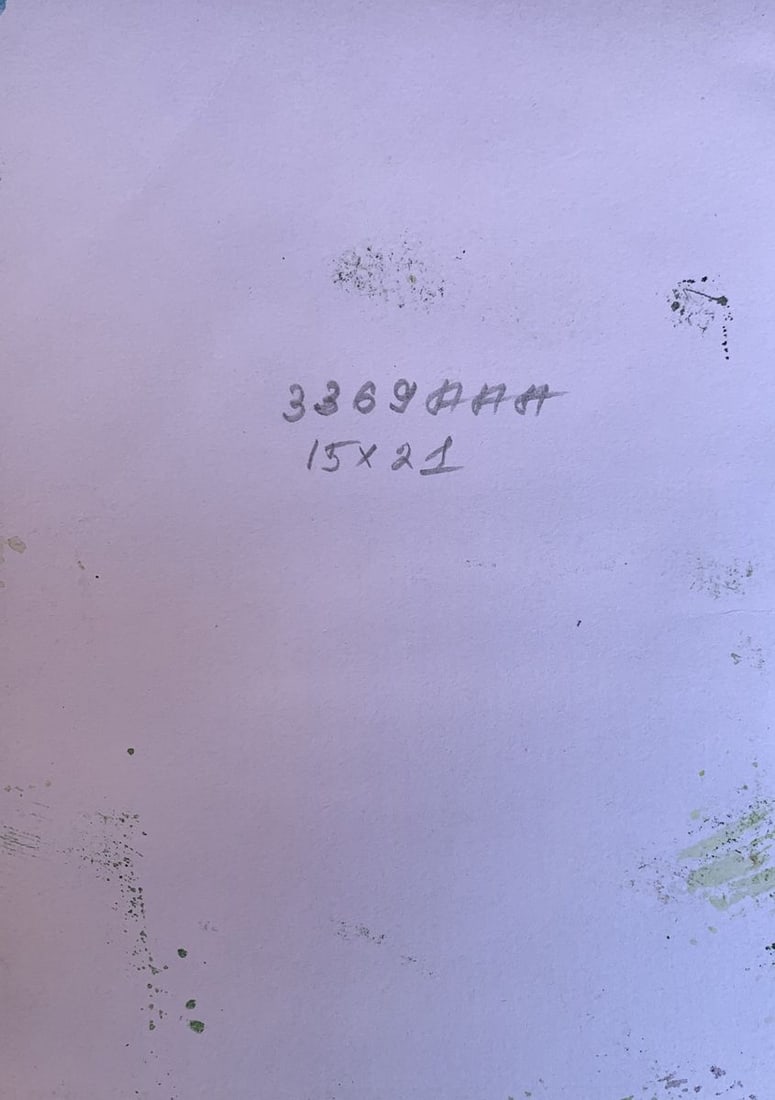 Watercolor painting House among the trees Svetlana Gramm - 12