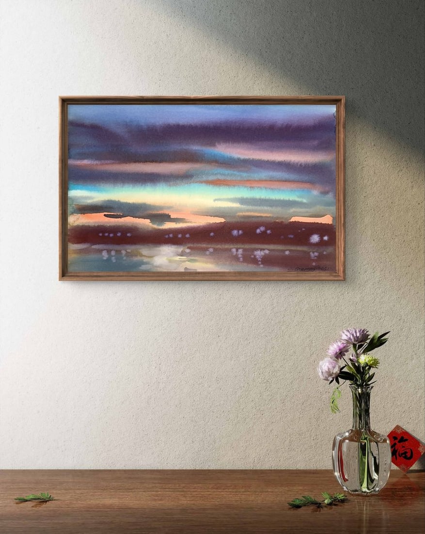 Watercolor painting With a touch of magic Svetlana Gramm - 3