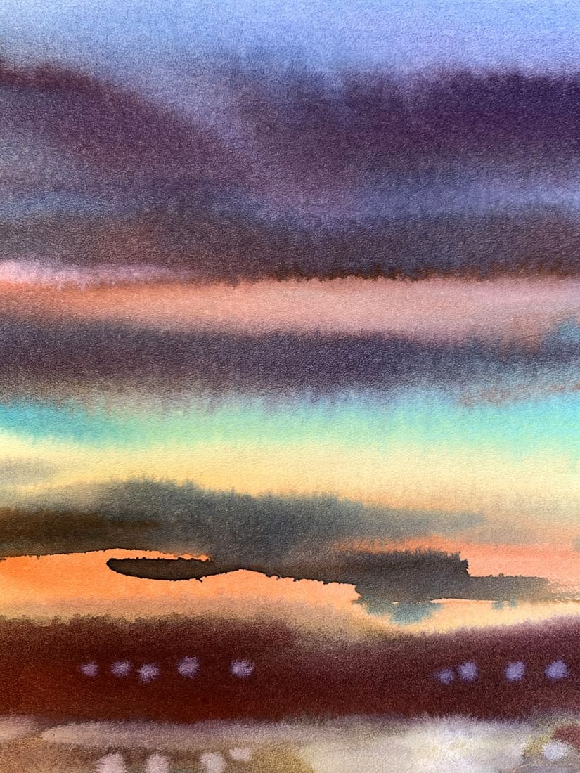 Watercolor painting With a touch of magic Svetlana Gramm - 4