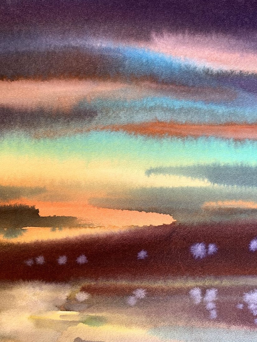 Watercolor painting With a touch of magic Svetlana Gramm - 6